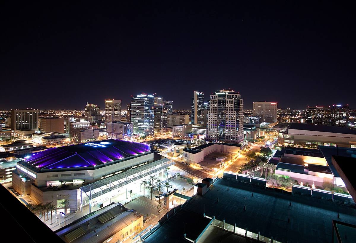 Phoenix skyline